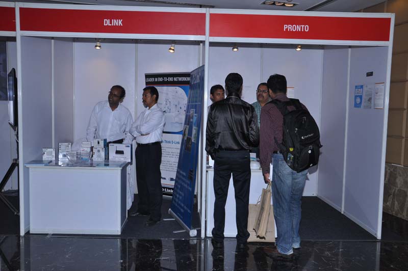 Solution display by D-Link and Pronto